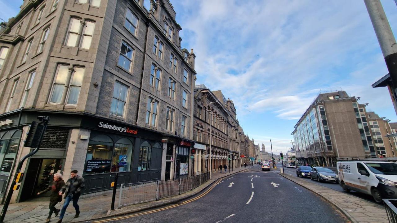 Modern Apartment In Aberdeen City Centre, Guild Street, Free Wifi Exteriör bild